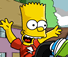 Bart Simpson Skateboarding